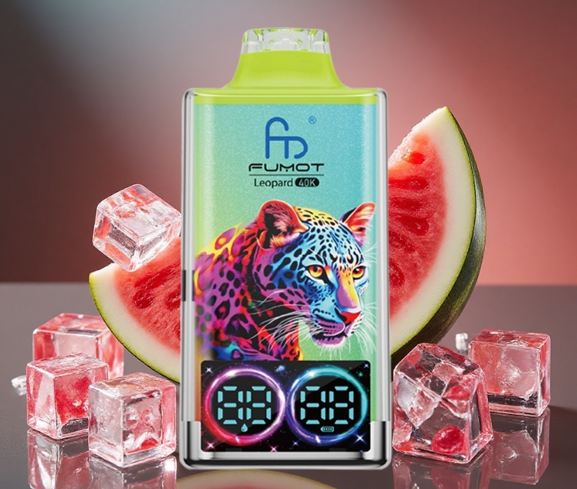 Fumot Leopard 40K Puffs Vape - Vesimeloni Jää: Uusi aikakausi Suomen höyrymarkkinoilla