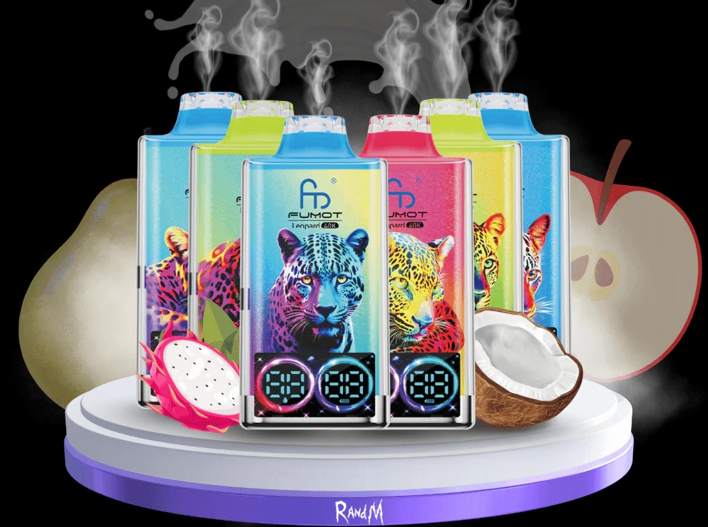 Fumot Leopard 40K Puffs Vape - Vesimeloni Jää: Uusi aikakausi Suomen höyrymarkkinoilla